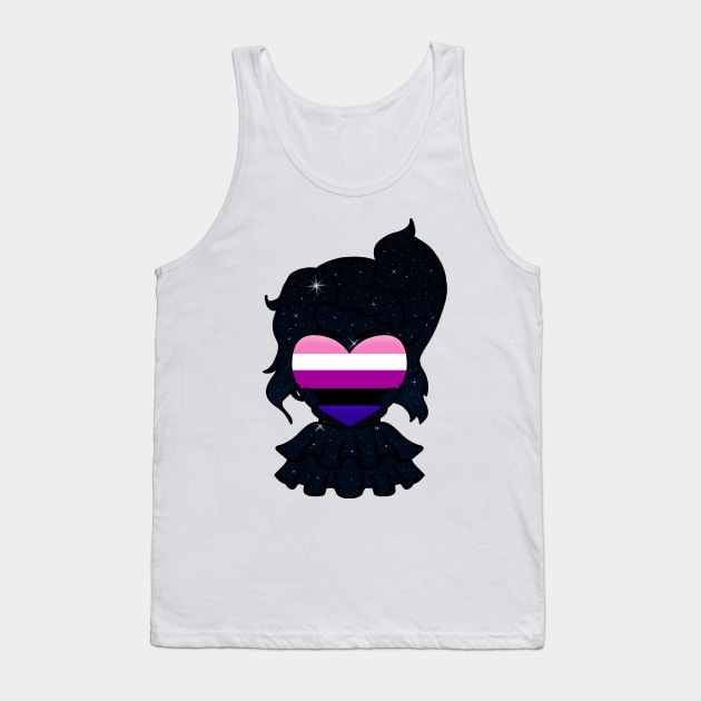 GENDER-FLUID PRIDE Tank Top by Burrrrrittttooooo's Closet